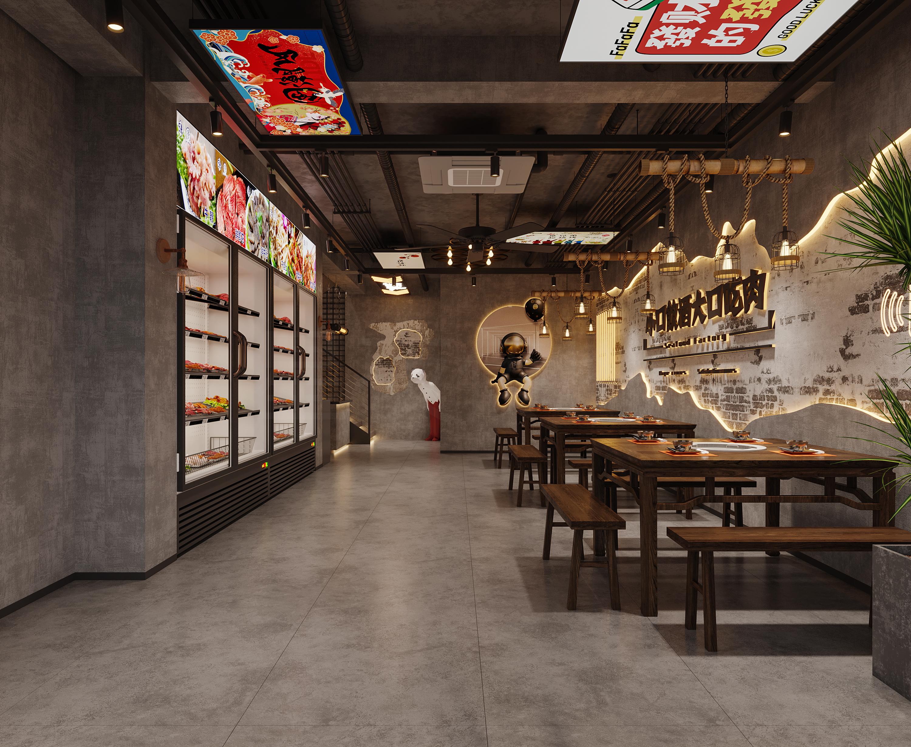 #工装烧烤店案例-0