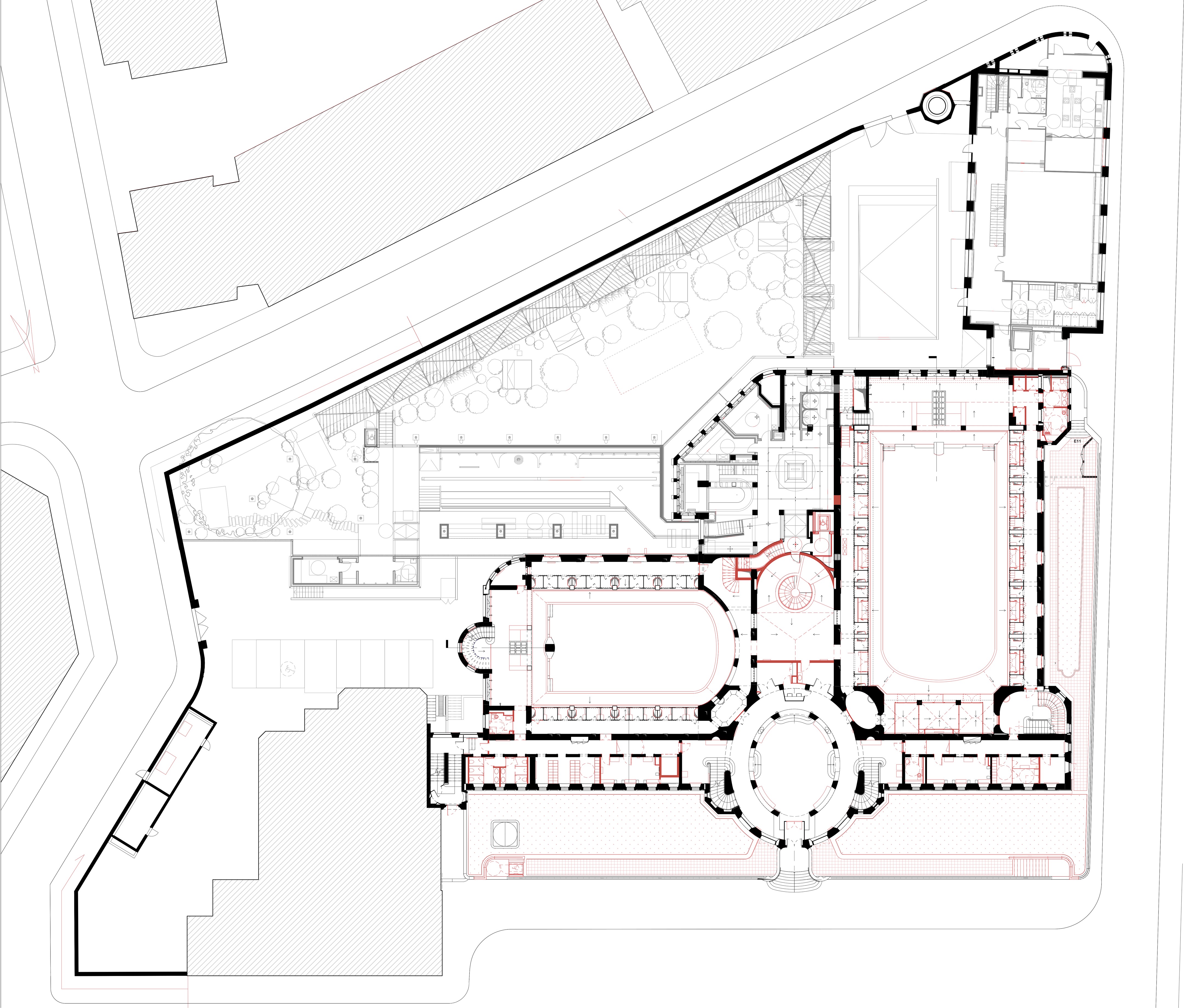 斯特拉斯堡市政浴场翻新与创新丨法国-14