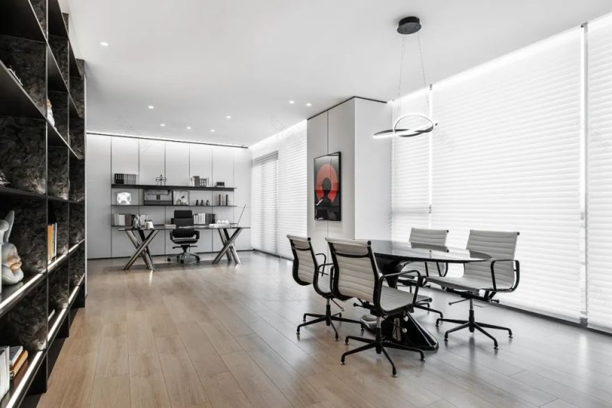 极简纯粹的居住艺术 · 北京十號国际住宅设计丨中国北京丨卓艺设计,卓越装饰-16