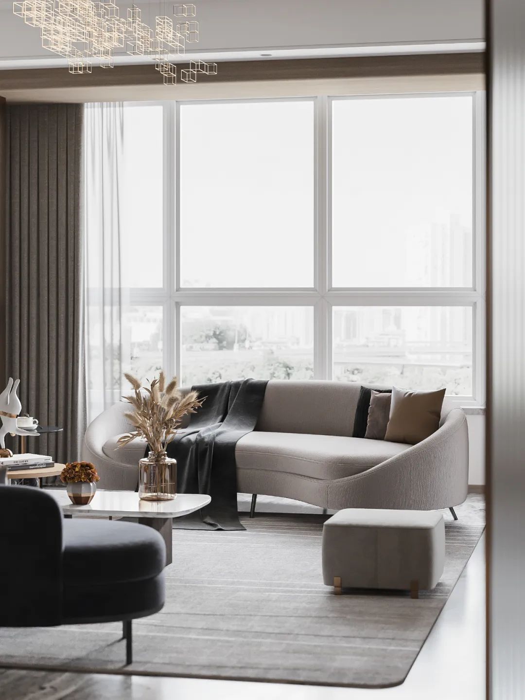 现代轻奢“大树装饰”案例解析-5