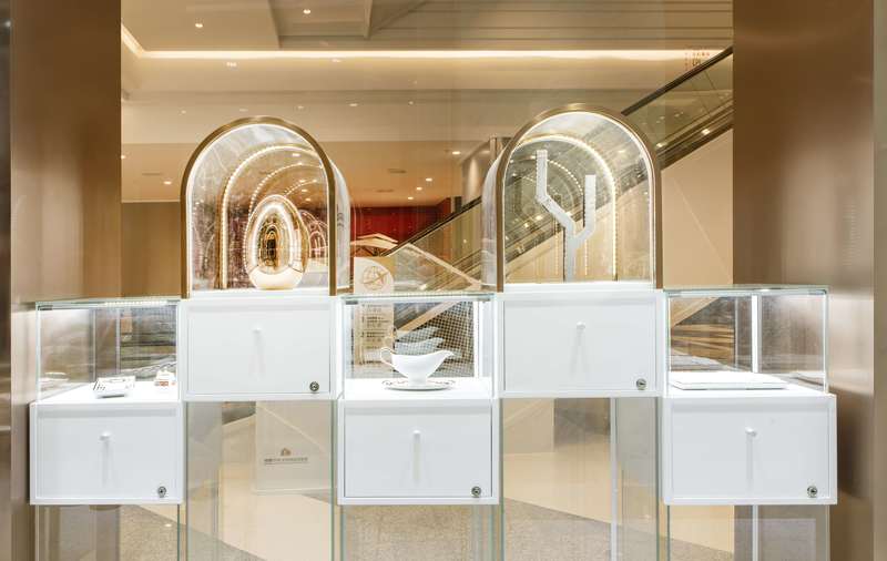 宁波绿地钻石馆——精致拱门元素打造独特视觉体验-10