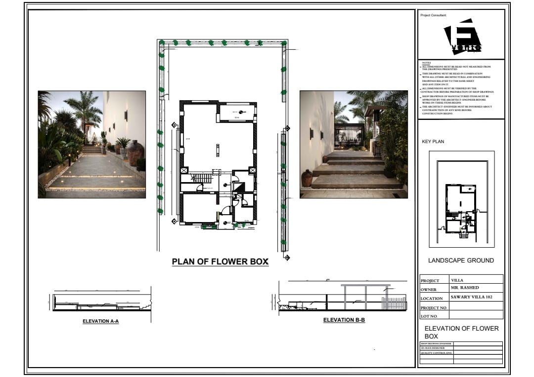 Technical Landscape Villa Sawry-11