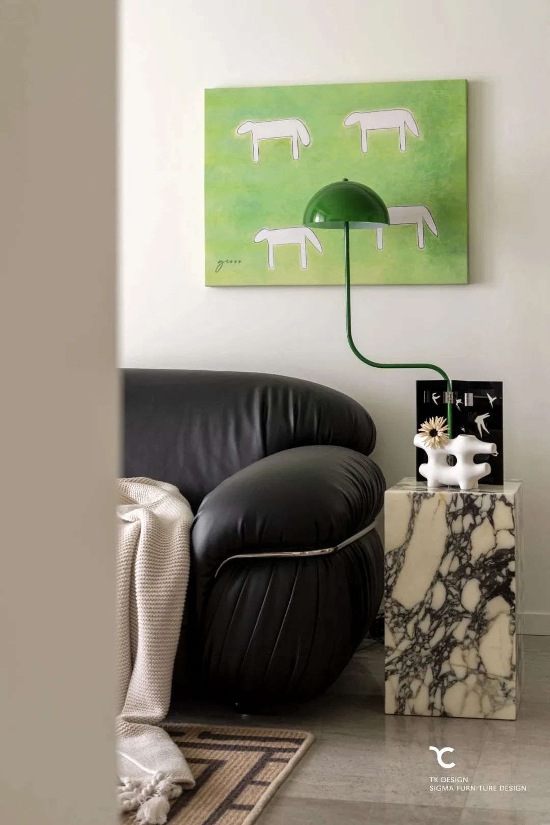 混搭艺术诗意居所丨TK设计&之和家居-19