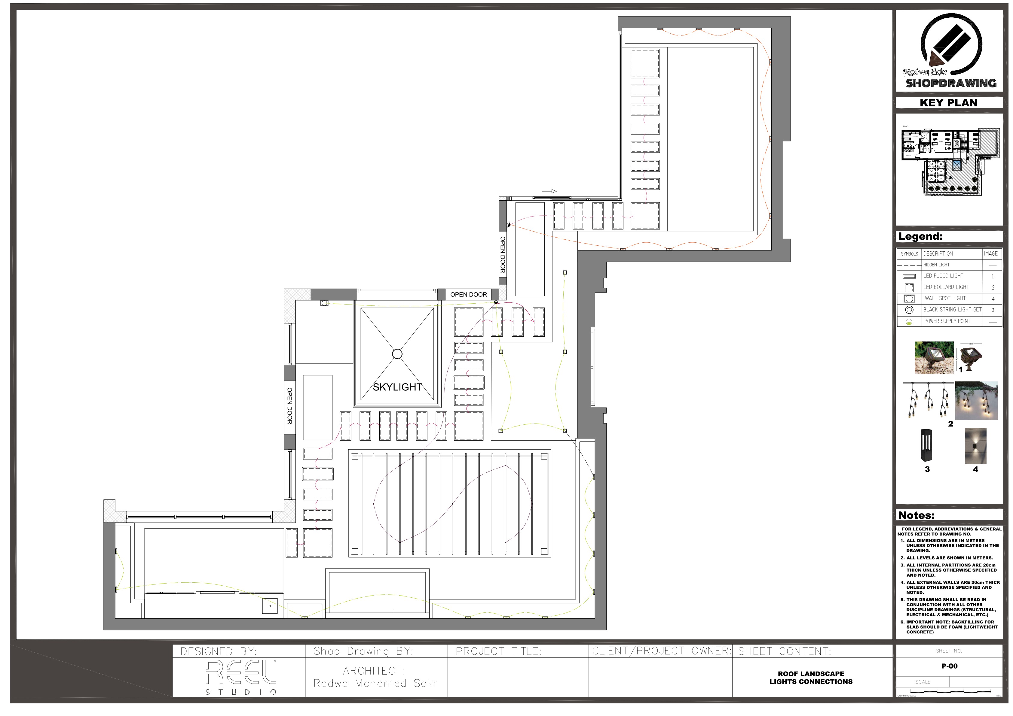 Shop Drawing For Roof Landscape-7