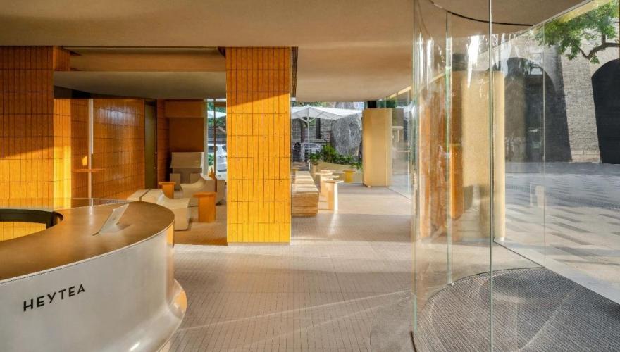 喜茶美国纽约时代广场TAELAB海外首店空间设计丨Leaping Creative立品设计-23