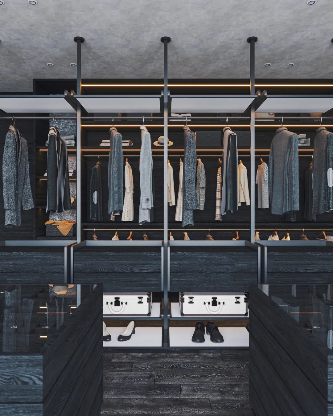 上海 1200㎡大平层,现代与自然完美结合-53