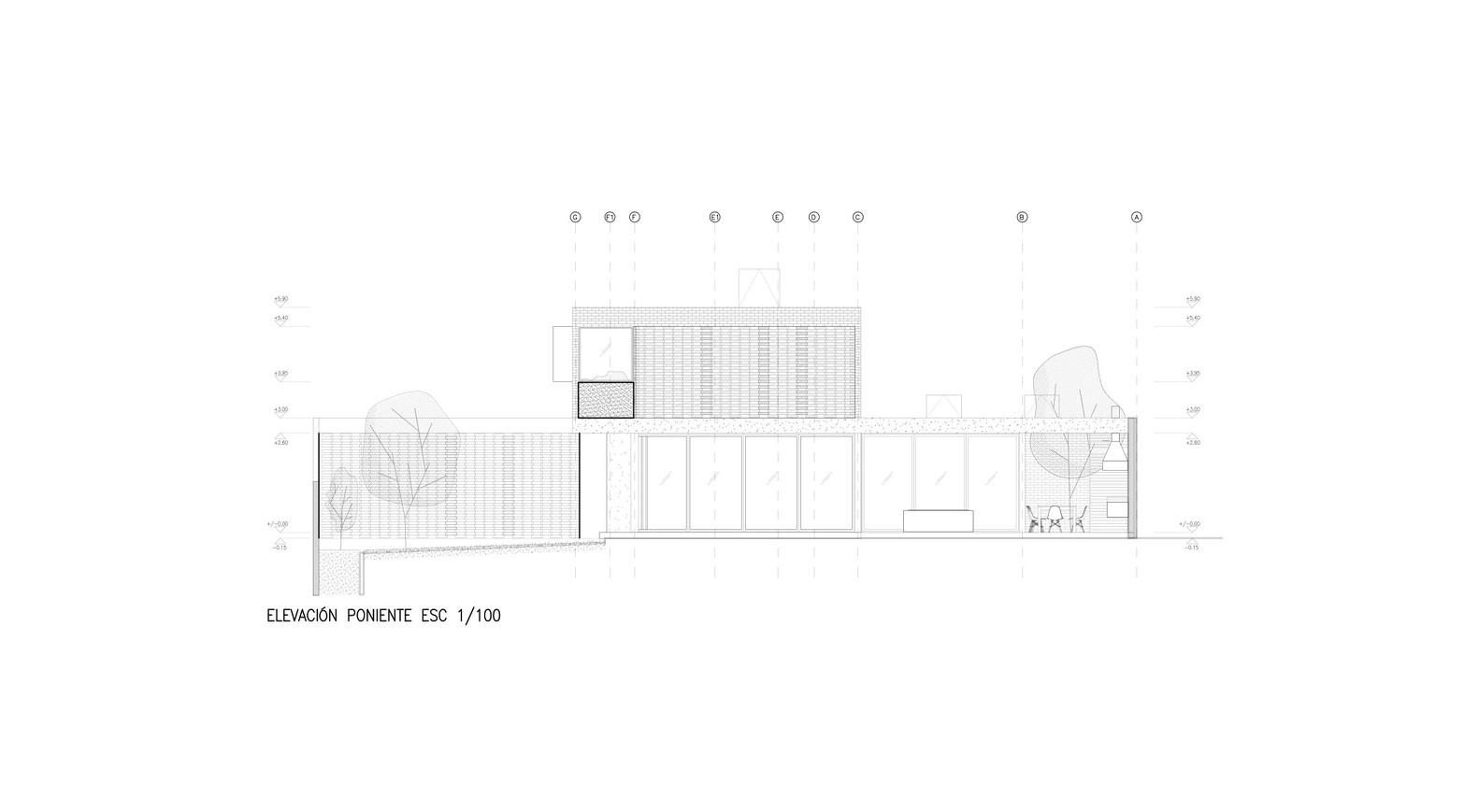 智利 IC House | 山地景观中的生态宜居设计-38