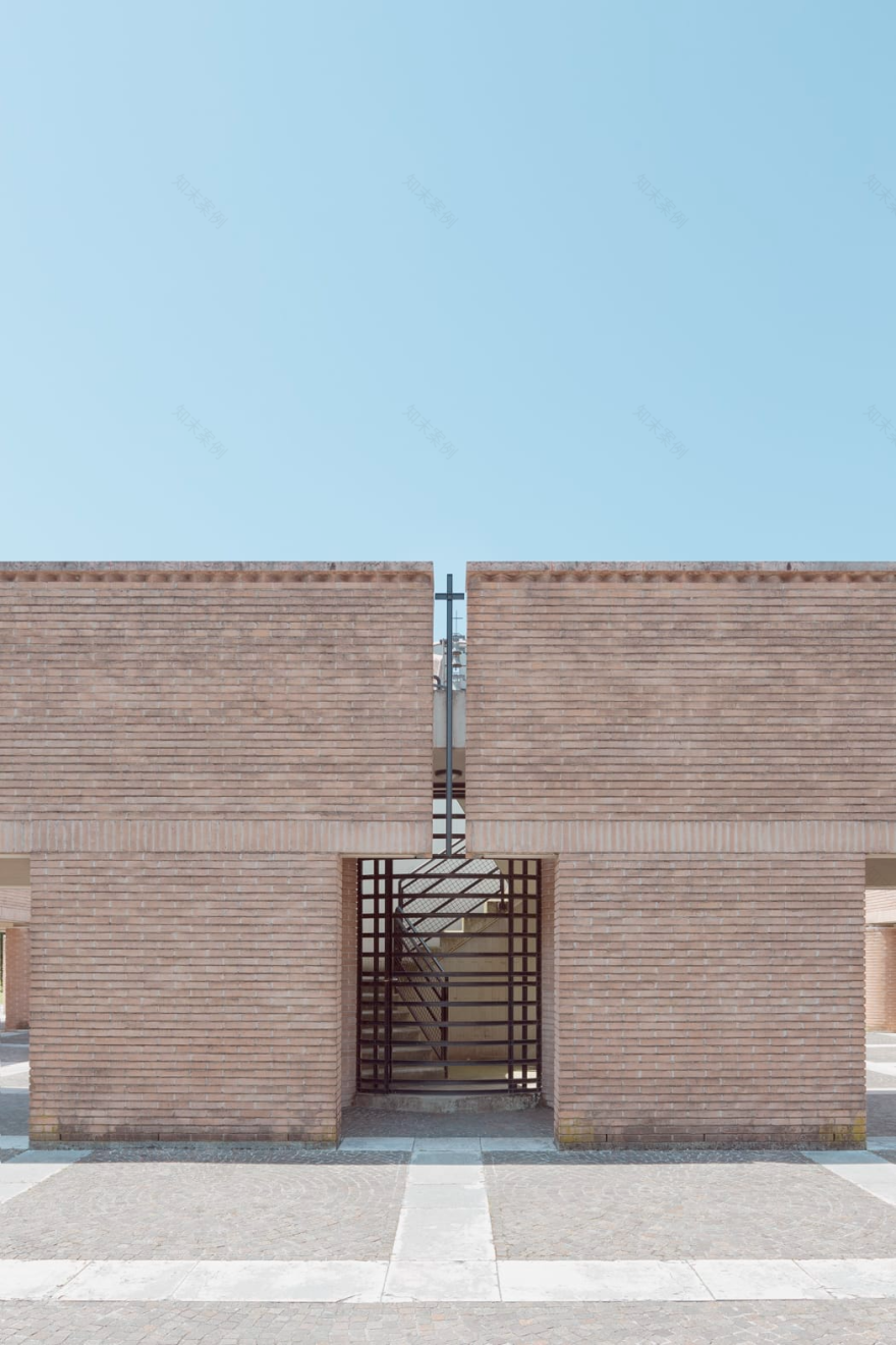 Chiesa San Giovanni Battista 教堂丨瑞士提契诺丨Mario Botta-48