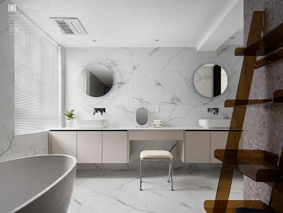 江苏徐州 600㎡现代简约别墅设计丨中国徐州丨鸿鹄设计-54