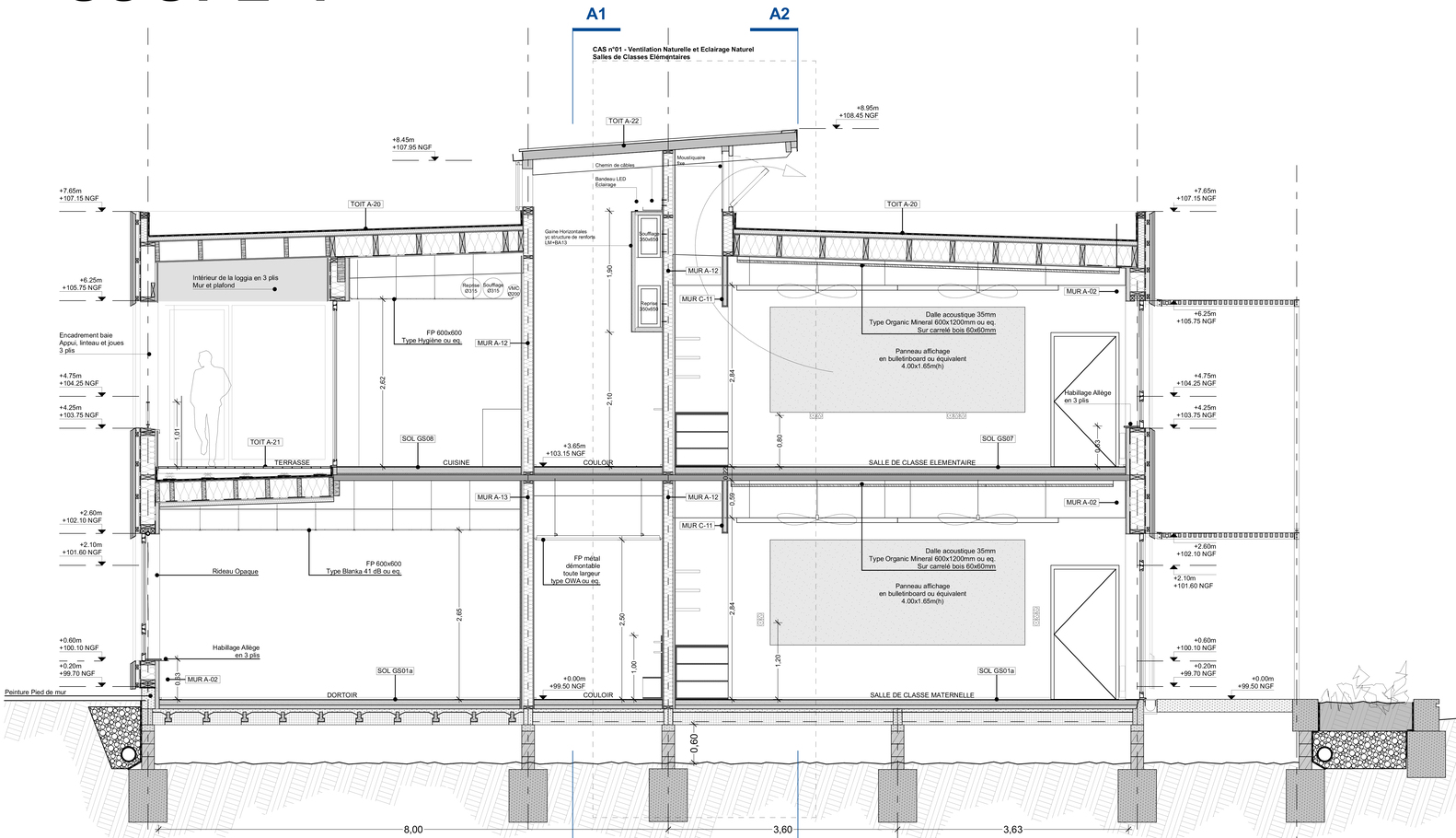 法国 Maurice Béjart 带状校园丨KOMBO Architectes,R+4 Architectes-29