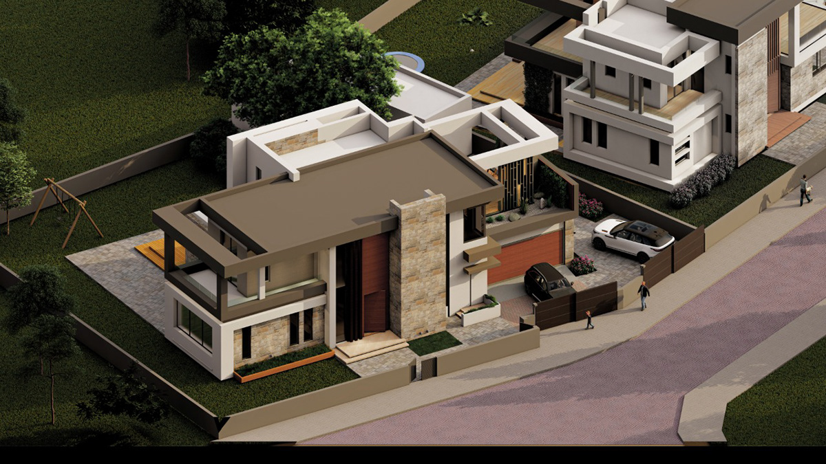 尼科西亚现代别墅设计丨塞浦路斯尼科西亚-8