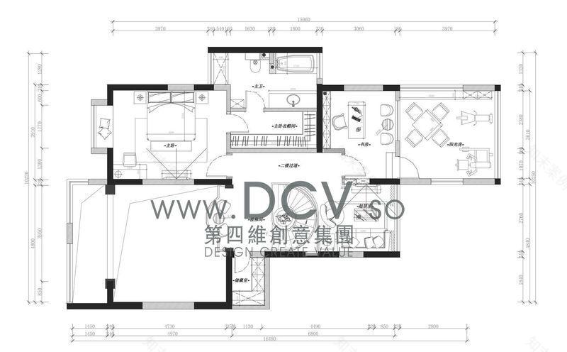 西安-中海华庭别墅样板间设计-26