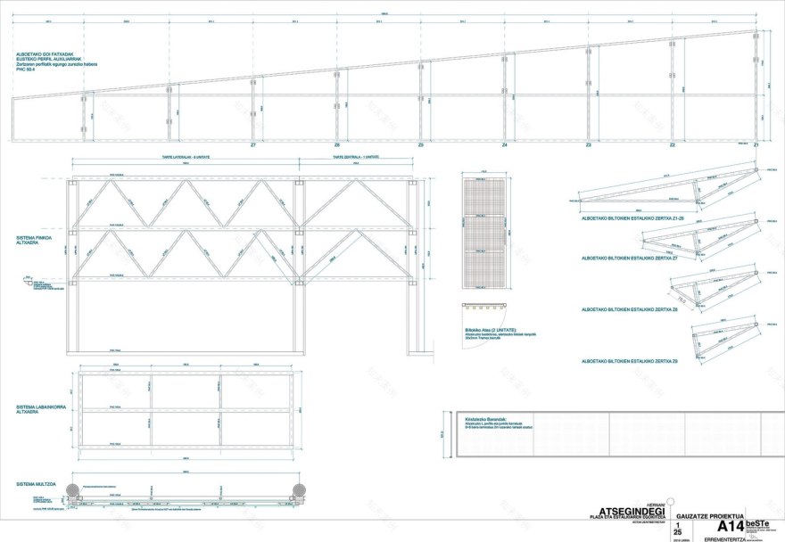 Hernani的Atsegindegi广场顶棚改造项目丨西班牙丨beSTe arkitektura-32