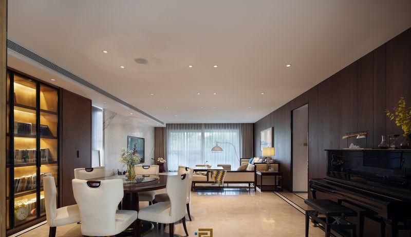 禅意栖居——深圳三湘海尚花园310平现代东方禅意住宅设计-20