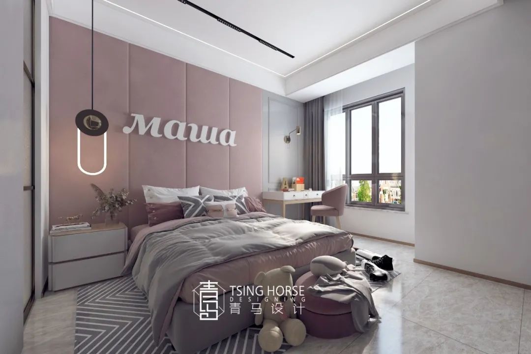 青马设计 | 210㎡轻奢别墅 缔造优雅生活空间-77