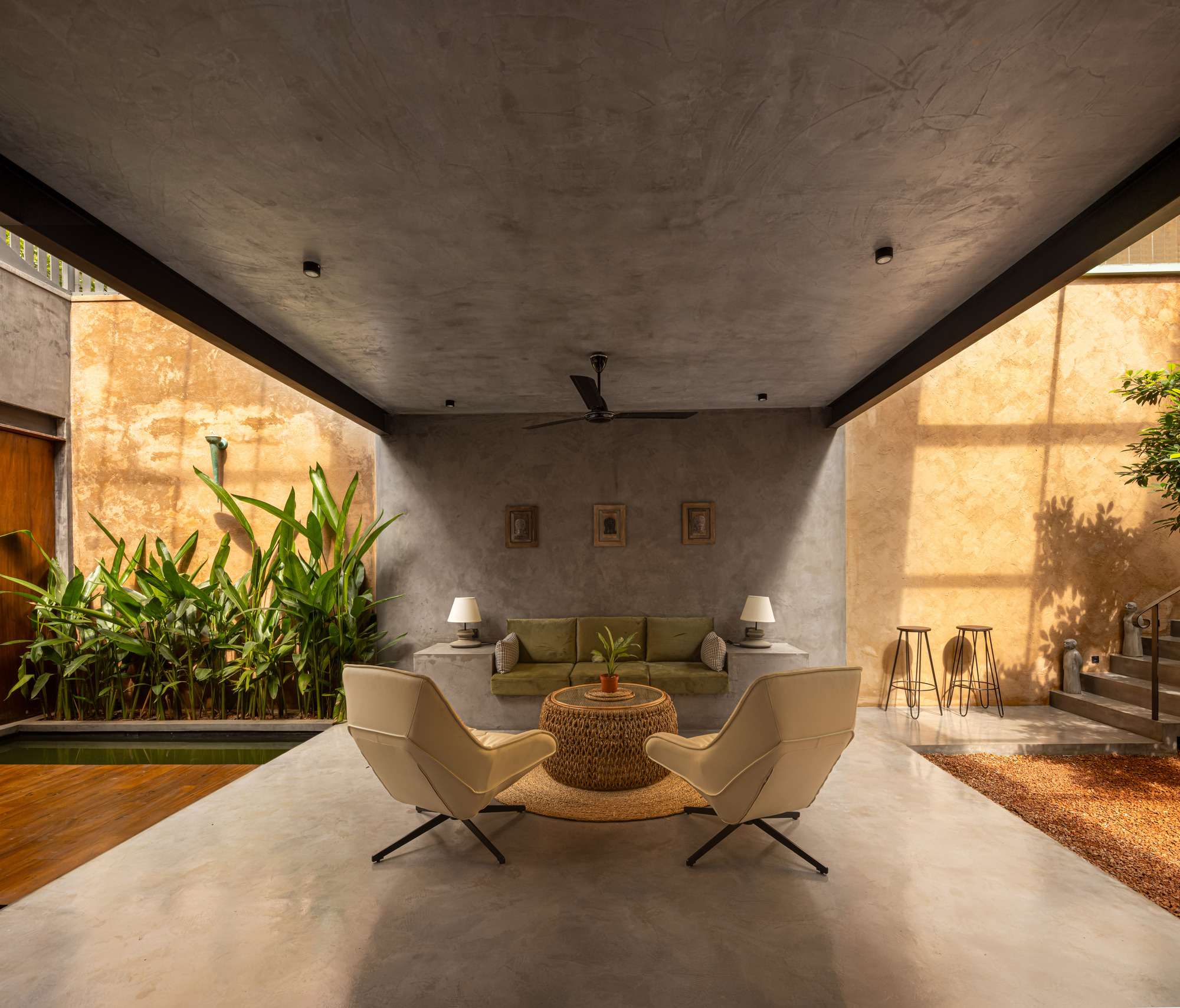 生活连续体工作室与住宅丨斯里兰卡丨Damith S Munasinghe Associates-11