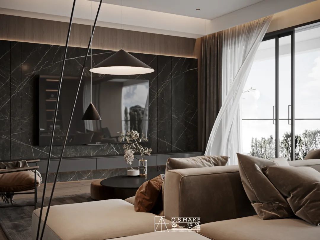 质感灰与自然相融的现代轻奢之家丨中国重庆丨唐士力,程沁,钟文-20