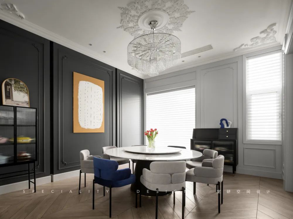 法式现代浪漫家居丨日本富山丨室研设计-39