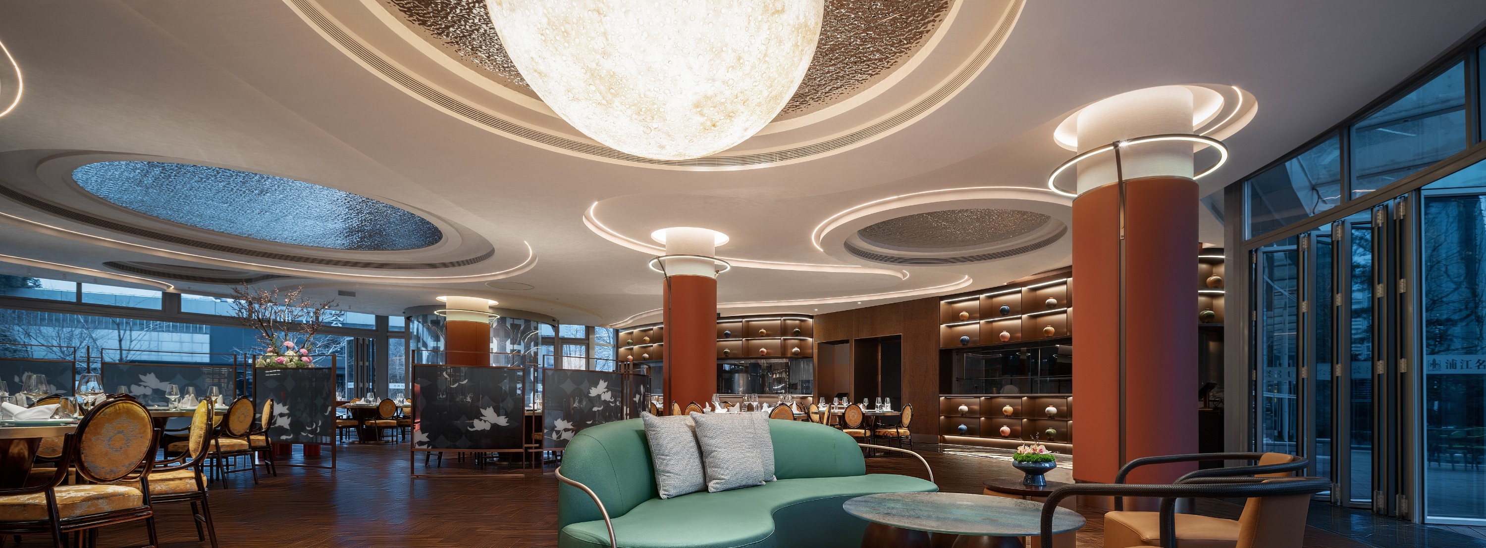 上海浦江名荟餐厅丨中国上海丨元熙创意设计(北京)有限公司-7