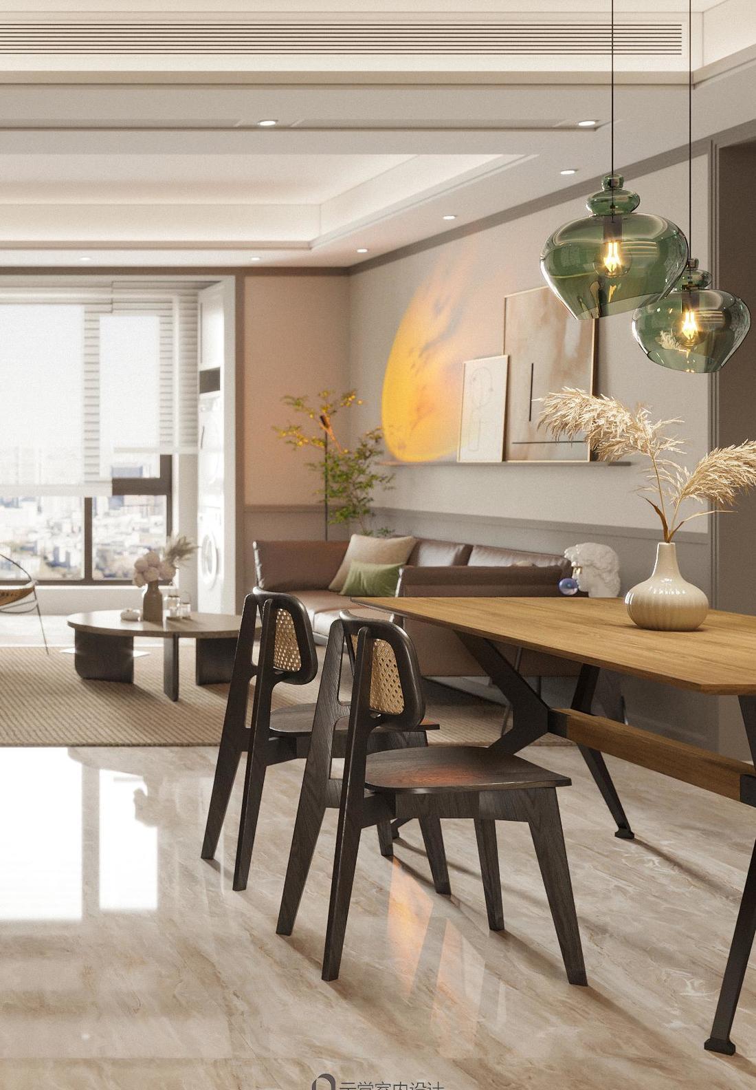 南京西路大平层法式清新精致女孩住宅设计丨中国南京-5