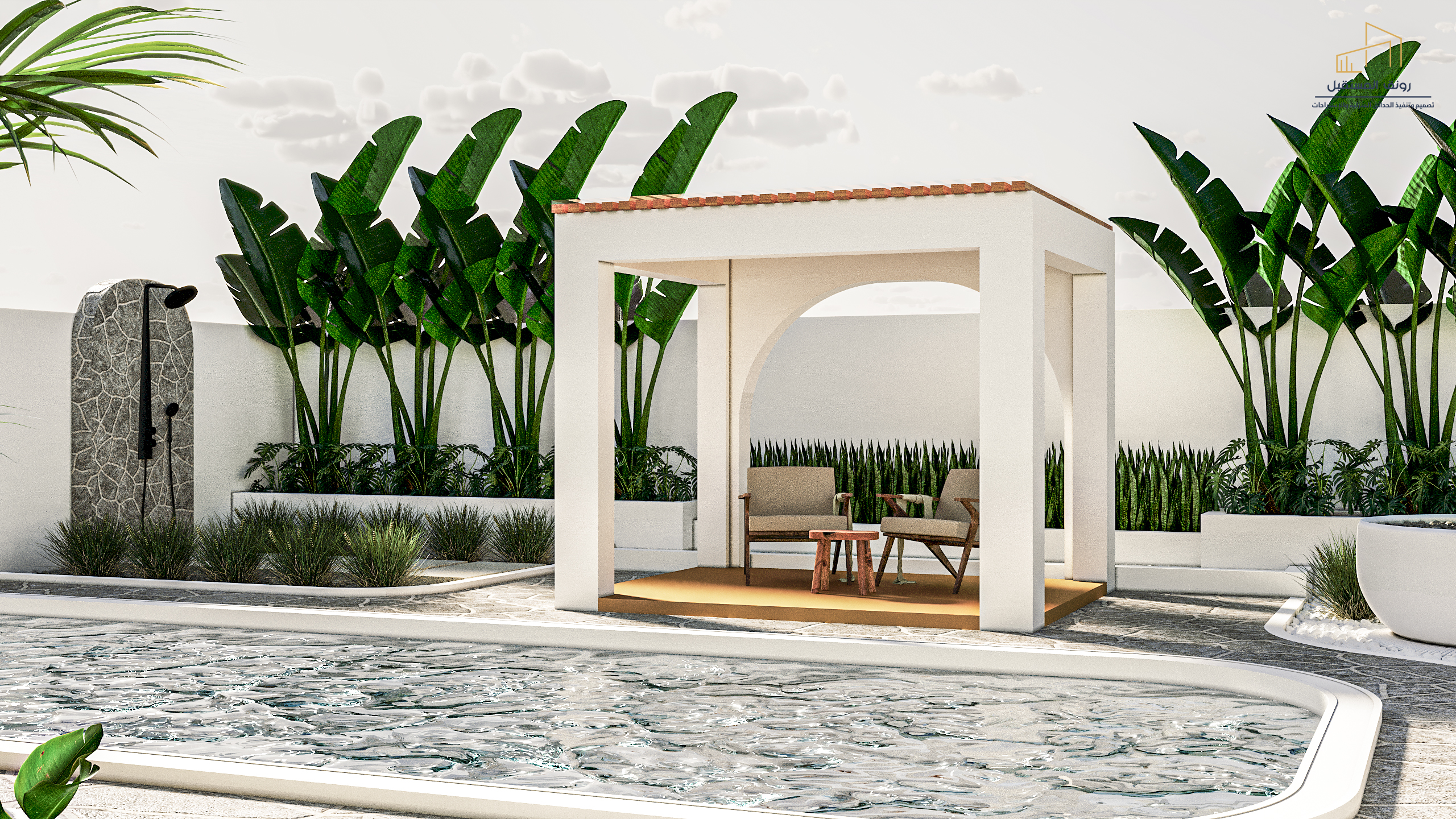 FARMHOUS LANDSCAPE DESIGN, MUSCAT-2