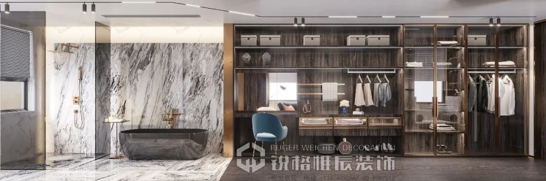 西安曲江·郑家大宅 | 现代轻奢的优雅空间-130