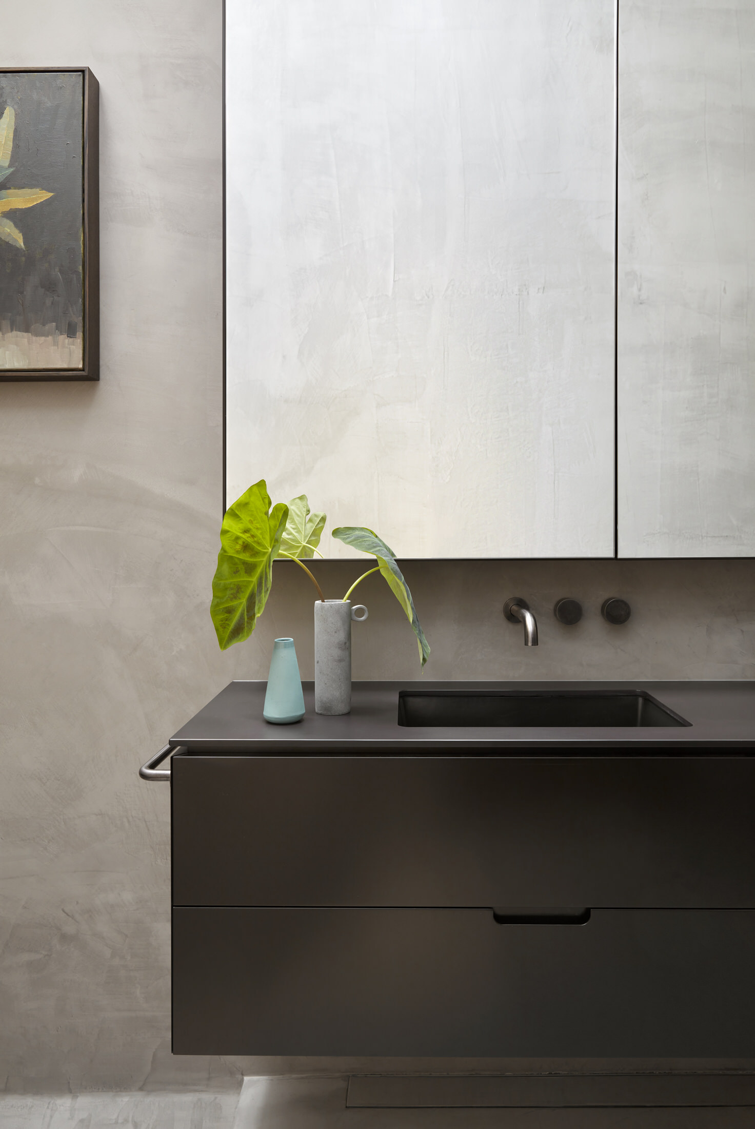 混凝土与绿意的和谐共舞 · Grove House丨澳大利亚悉尼丨Clayton Orszaczky-35