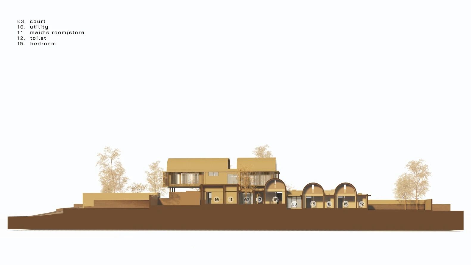 The Stoic Wall 住宅丨印度丨LIJO.RENY.architects-52