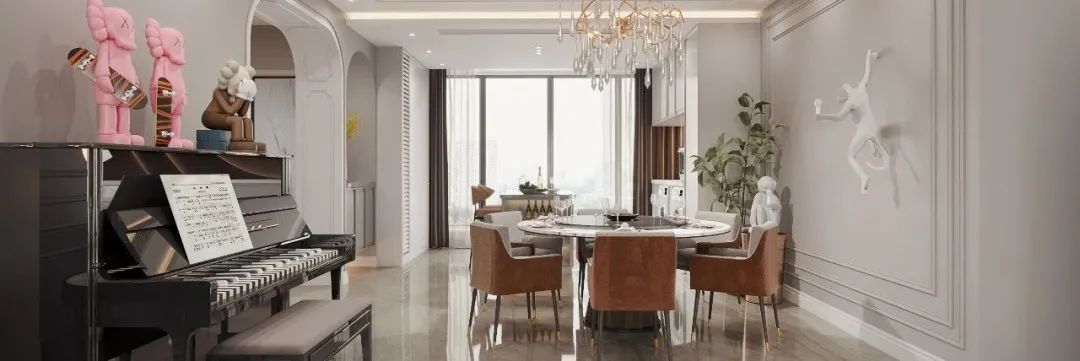 雅居乐御宾府 | 现代美式 200㎡三代同堂的温馨家园-28