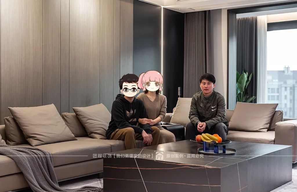 《卫士》现代轻奢实景案例丨匠程装饰-17