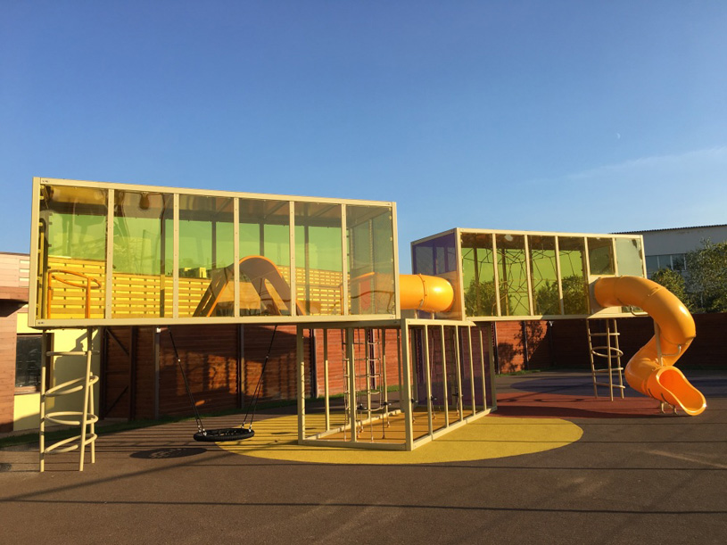 “Лазалия”“Стройка”等儿童游乐场地项目丨«Новые Горизонты»-17