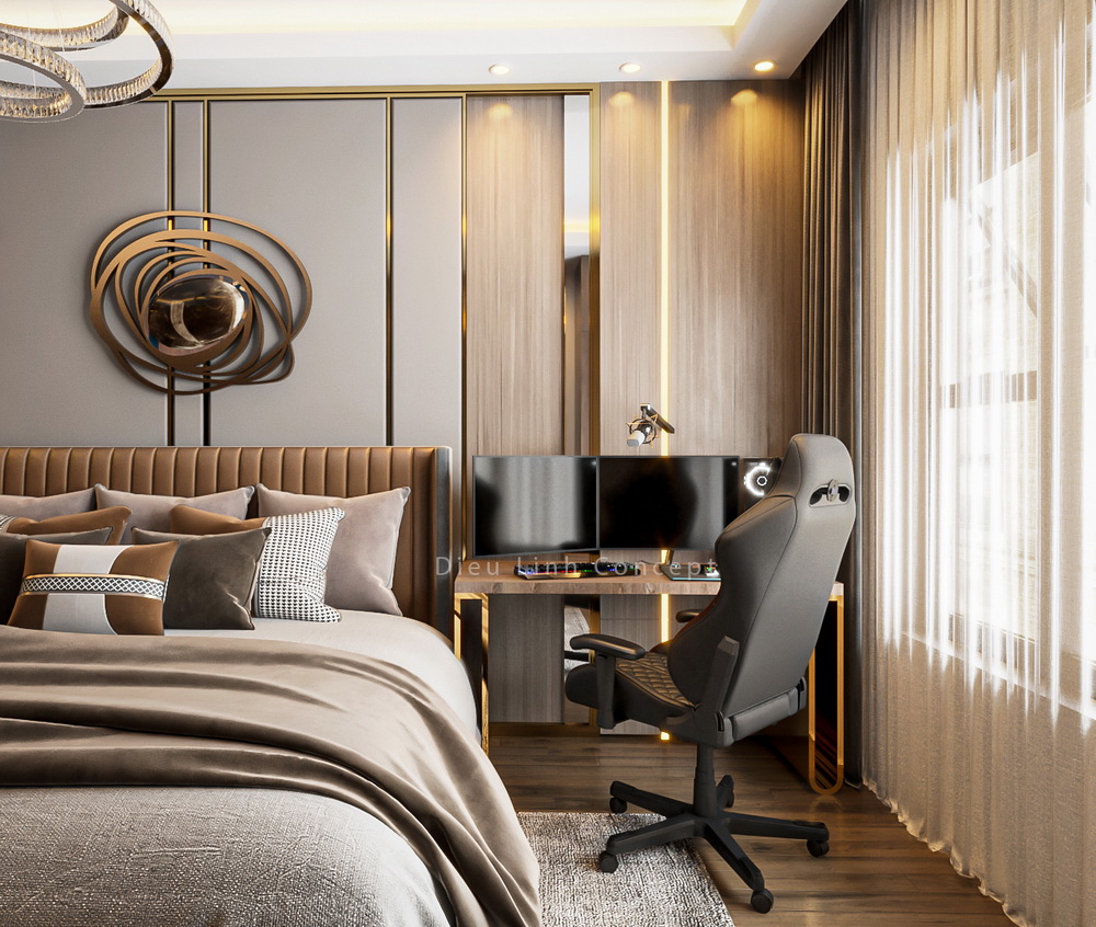 Sketchup公寓室内模型丨Dieu Linh-14