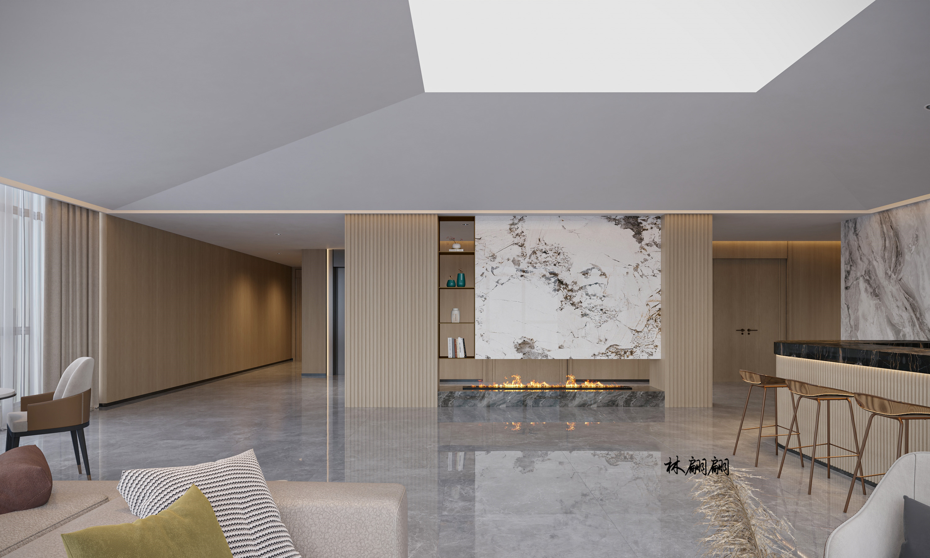 商业空间 休闲会所设计-4