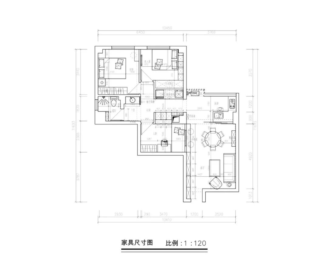 99㎡老房逆袭，广州中心岛台之家-14