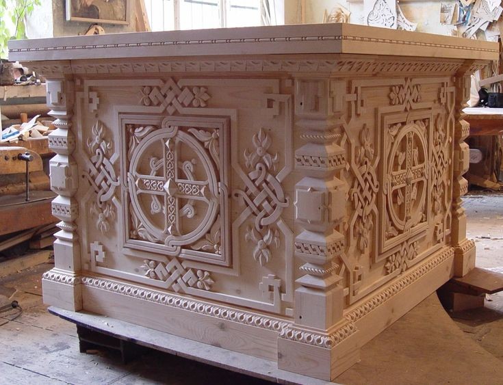 CNC wooden work for church-0