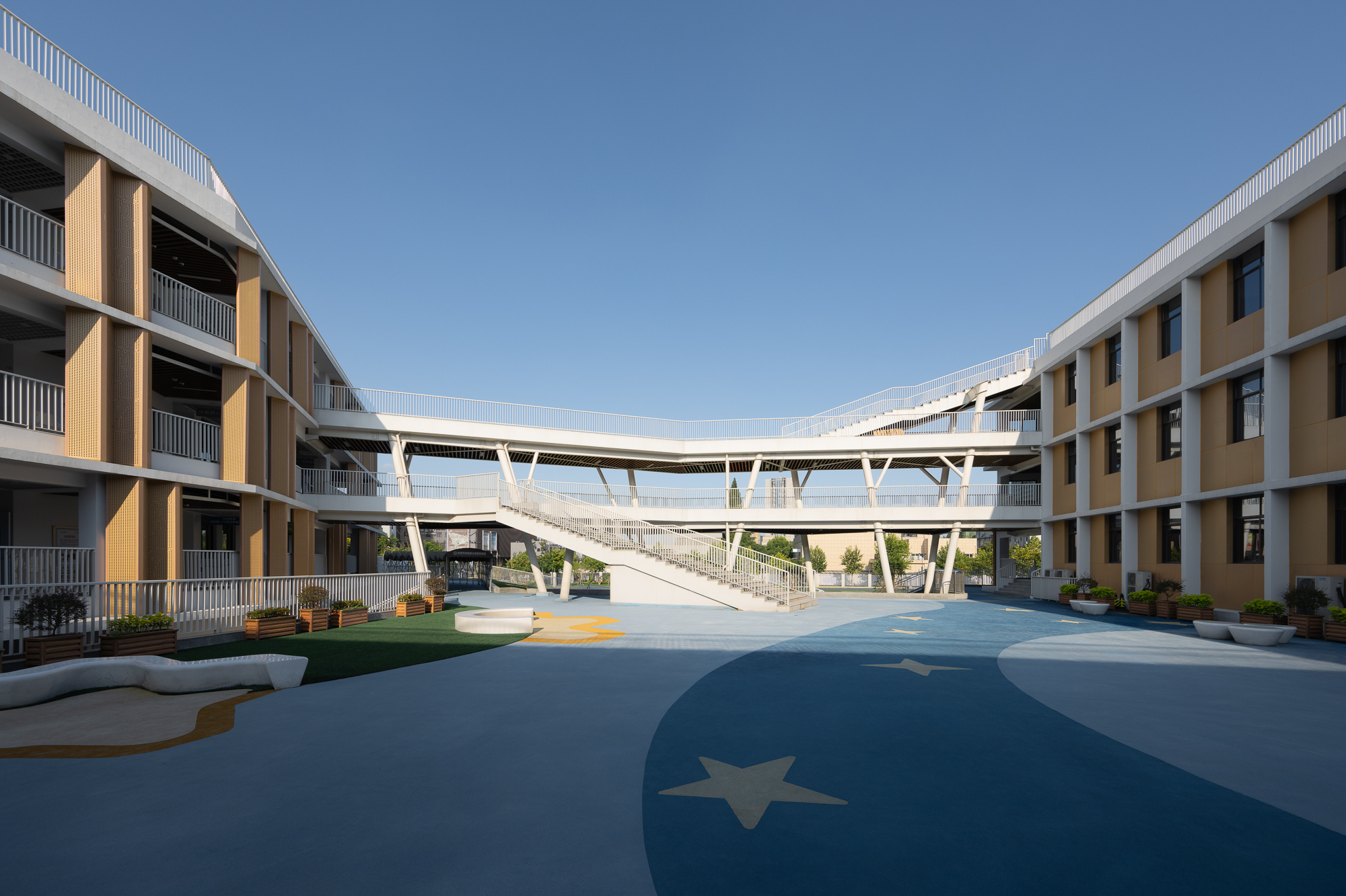 浙大院新作：以阶梯弥合边界，杭州市上塘单元小学 -11