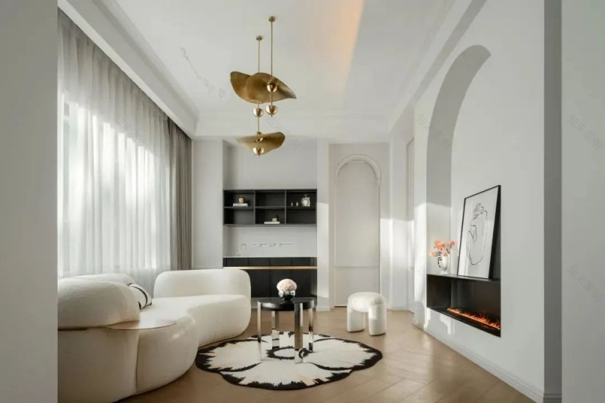 现代法式华居丨中国北京丨清美空间设计-88