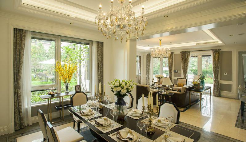 扬州溪上明堂268平米简欧风样板房设计-10