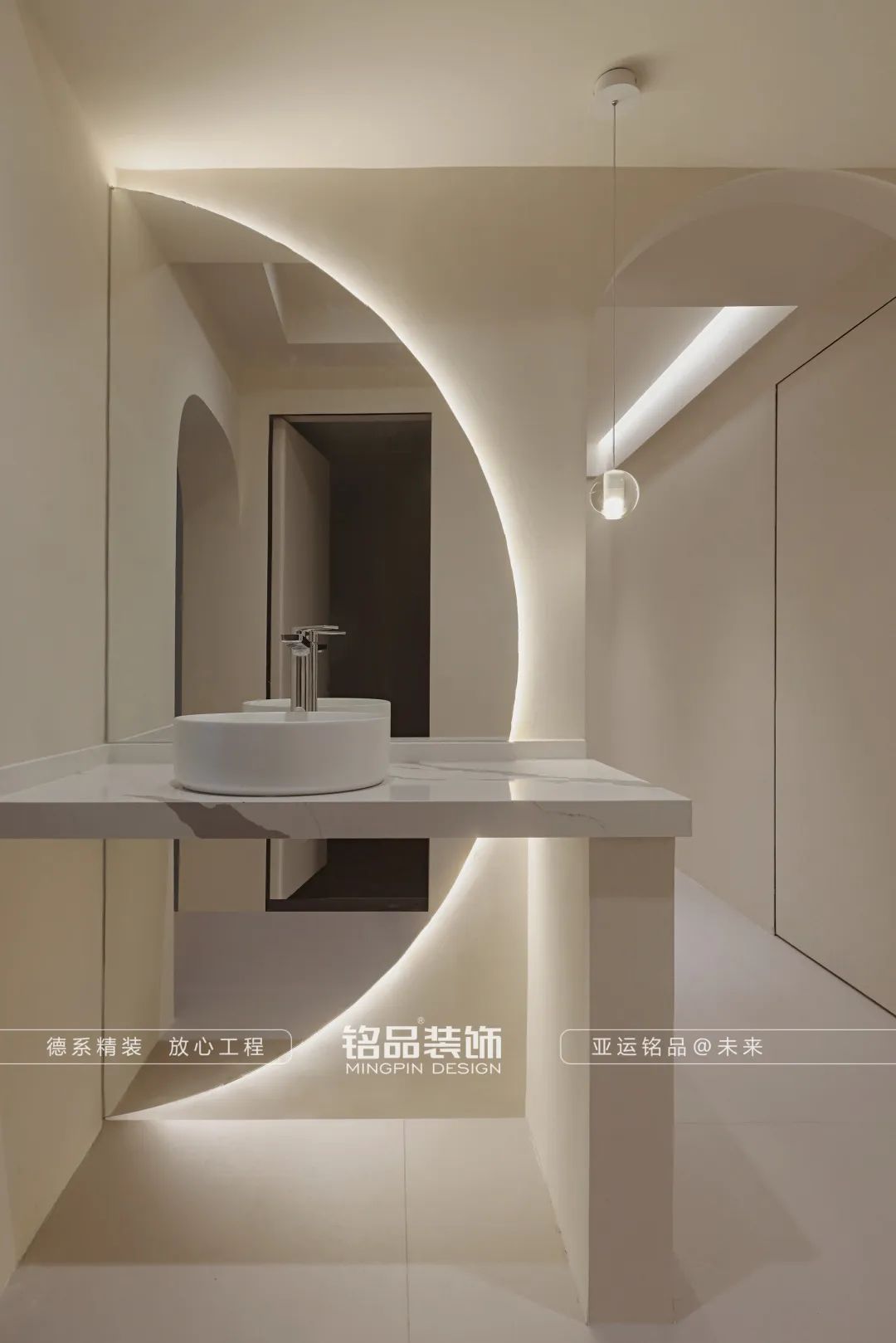 杭州奶油风住宅丨中国杭州丨铭品装饰-26