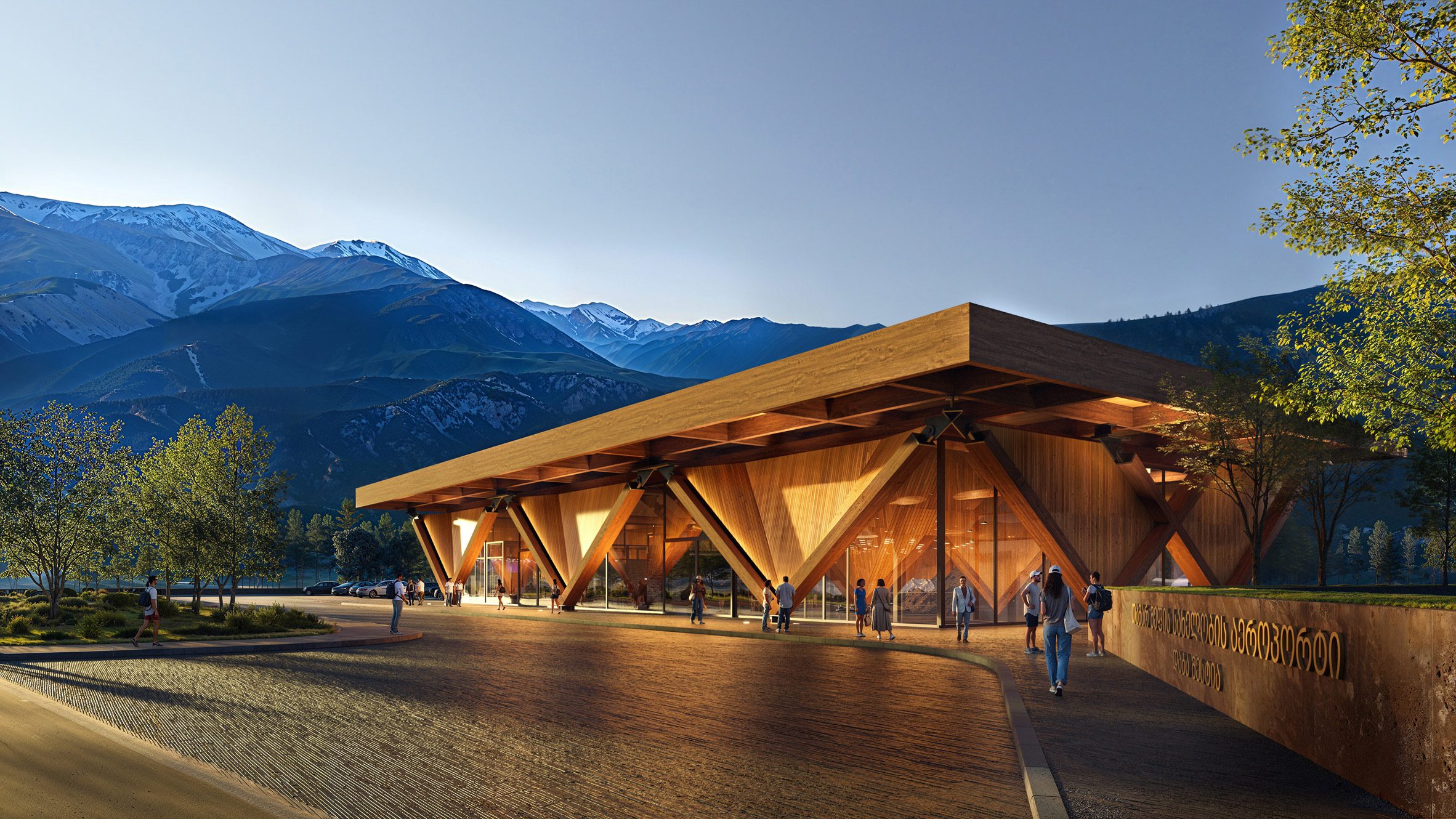 Mestia机场航站楼设计丨LSG Solutions-0