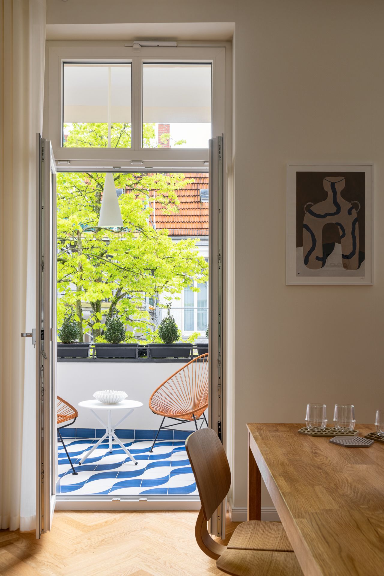 柏林夏洛滕堡老建筑改彩色公寓丨德国柏林丨Sunostudio创始人Gianni Verde-34