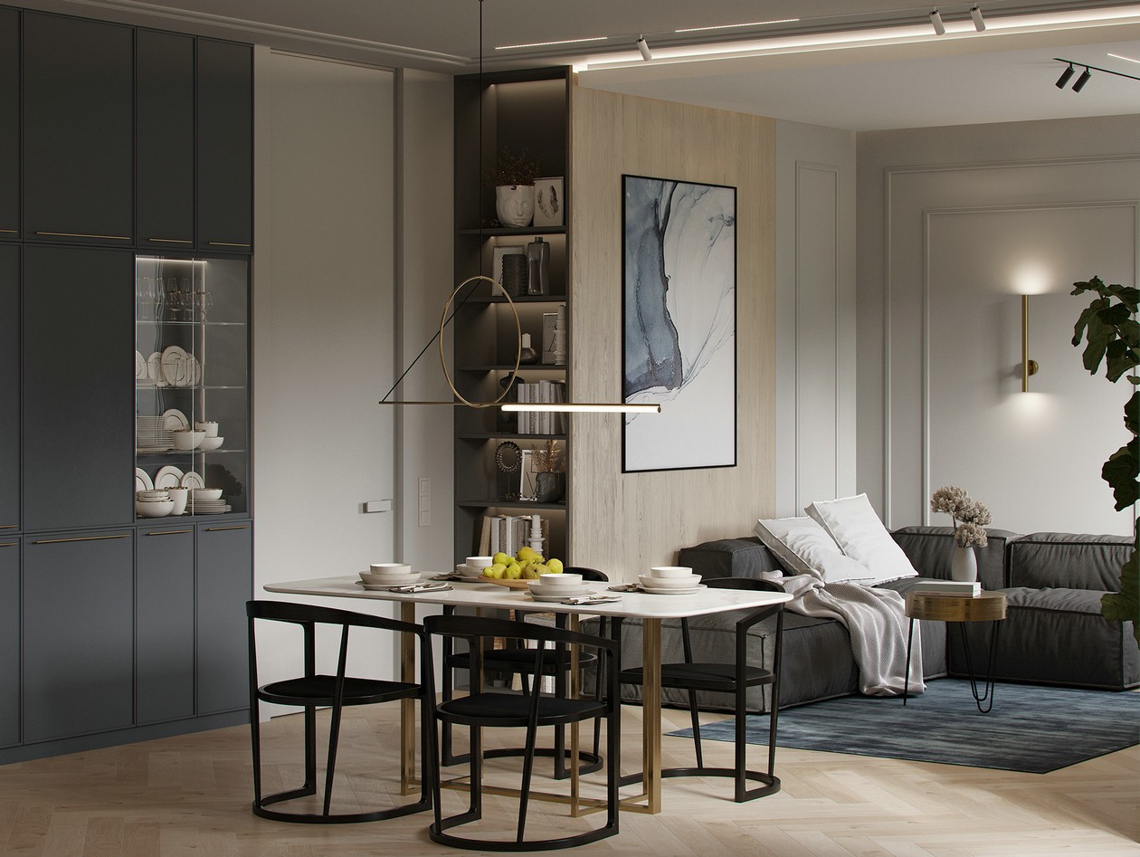 100㎡小空间设计，原来小空间也可以这么美！-3