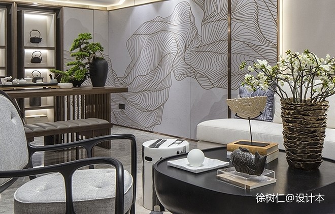 金辉郑州滨河下叠别墅装修案例丨中国郑州丨帝凯设计-31