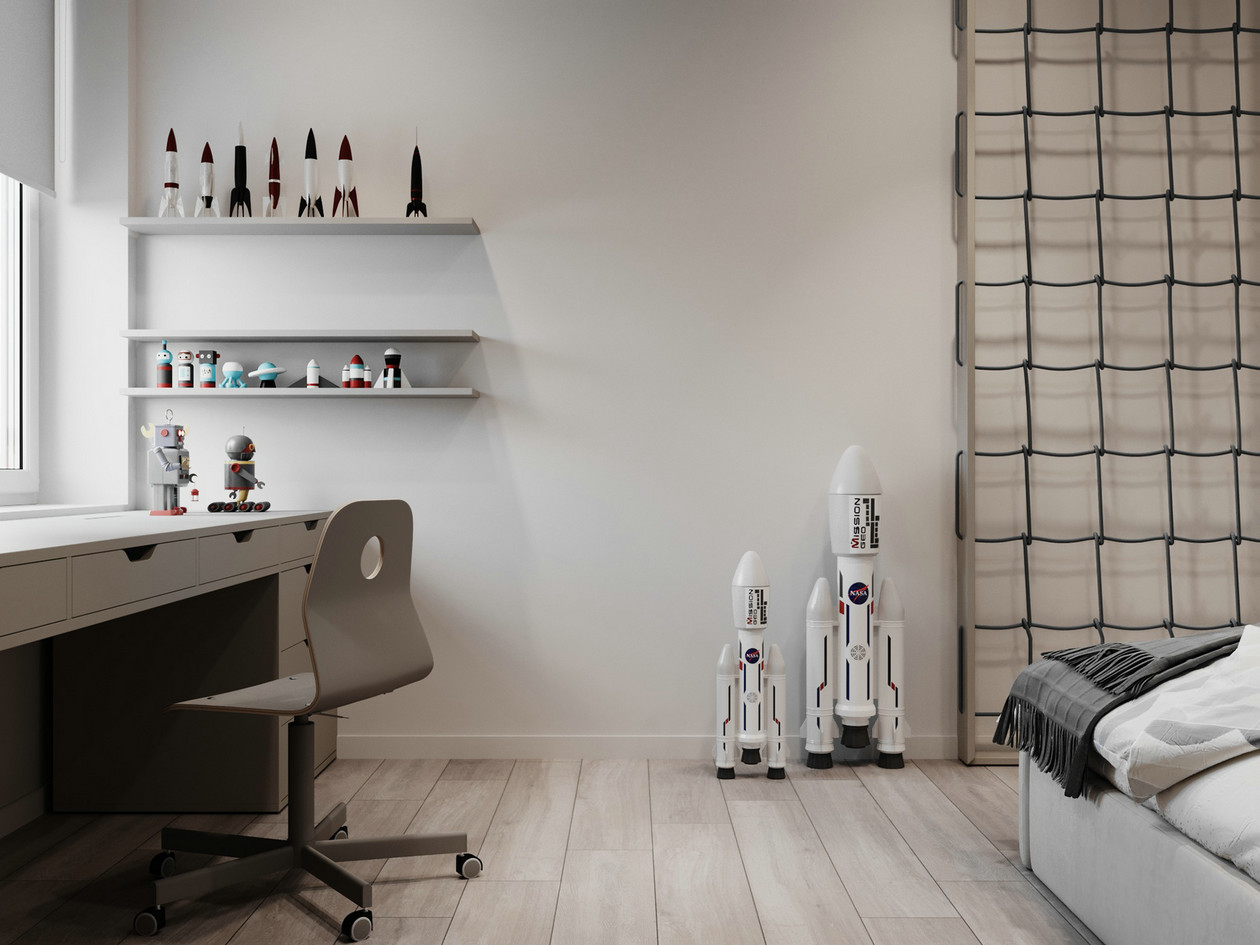 高级灰色系公寓设计-20