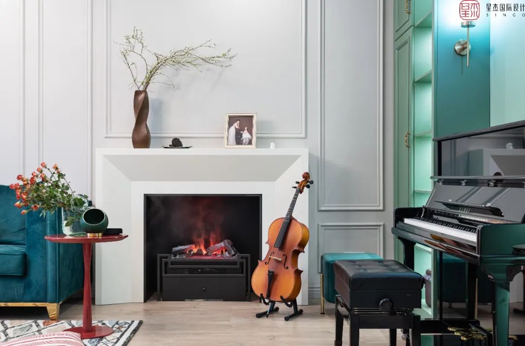 实景力作 | 350㎡新古典独栋别墅   明亮开阔的墅居空间-28