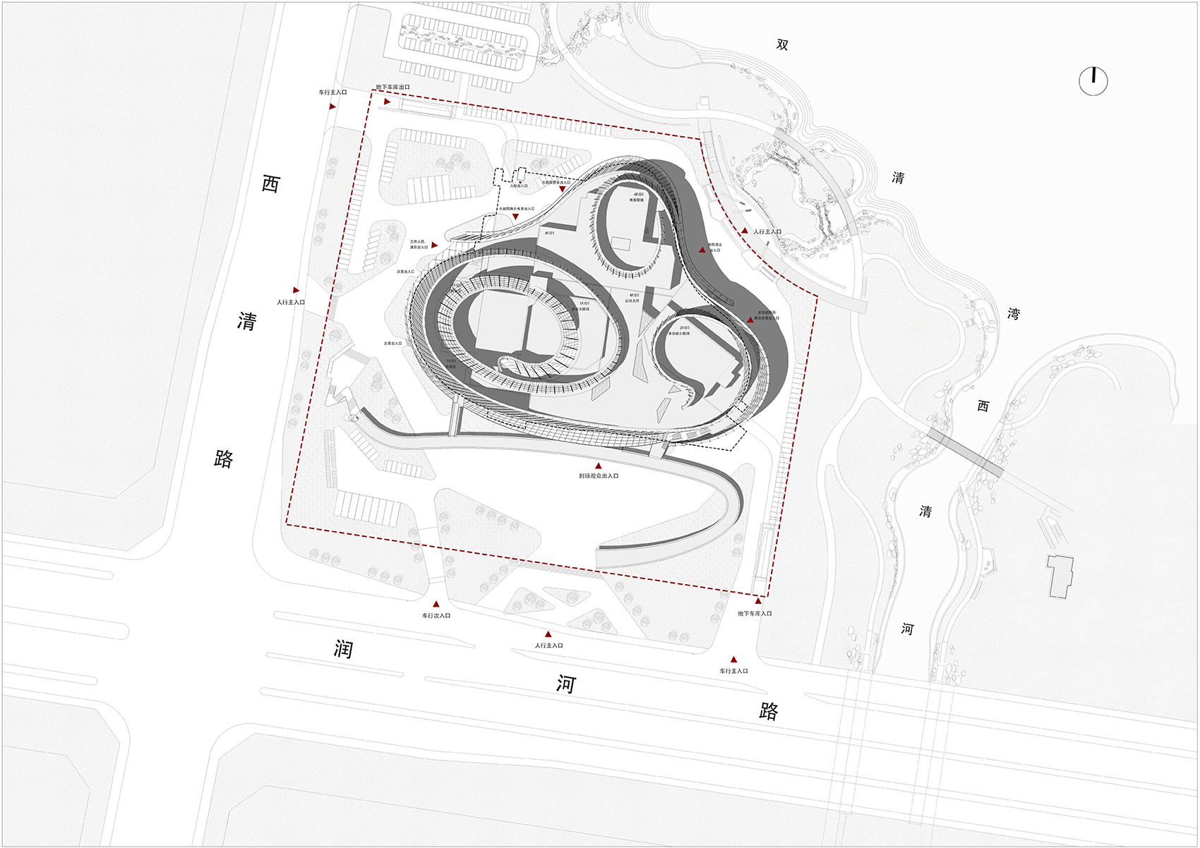 安徽阜阳大剧院丨中国阜阳丨清华大学建筑设计研究院（THAD）-45