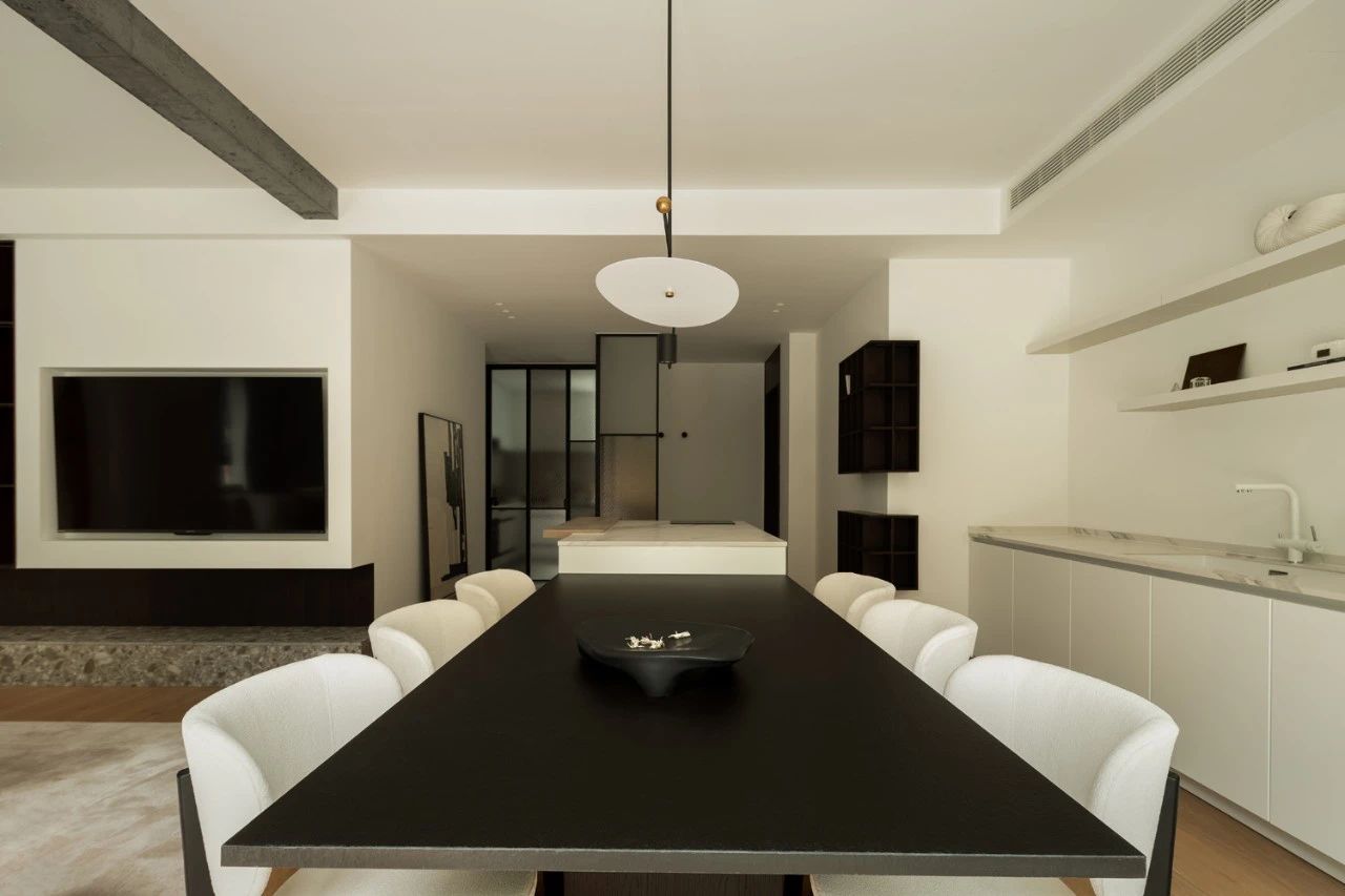 天津360㎡光影雅宅丨中国天津丨营造清美空间设计有限公司-23