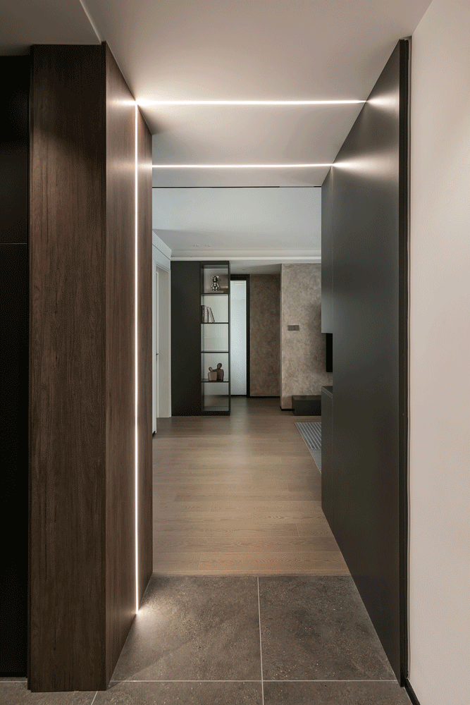 97㎡现代风，潮玩手办与书香之气融合出一个有爱的家-0