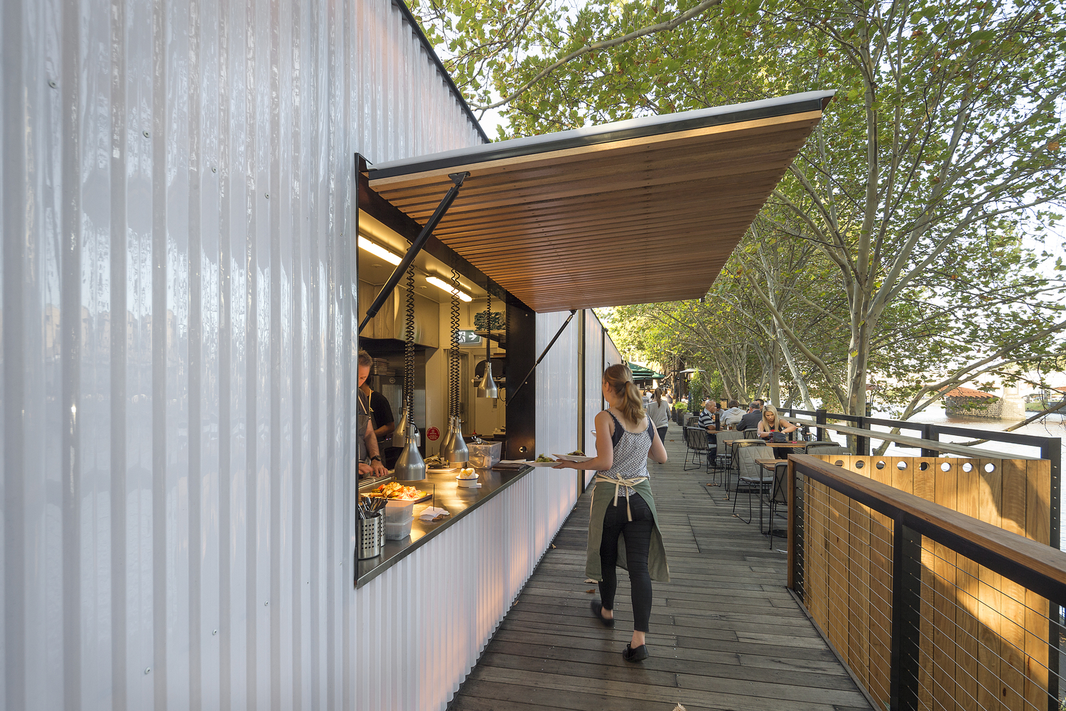 雅拉河畔现代餐厅 Arbory-30