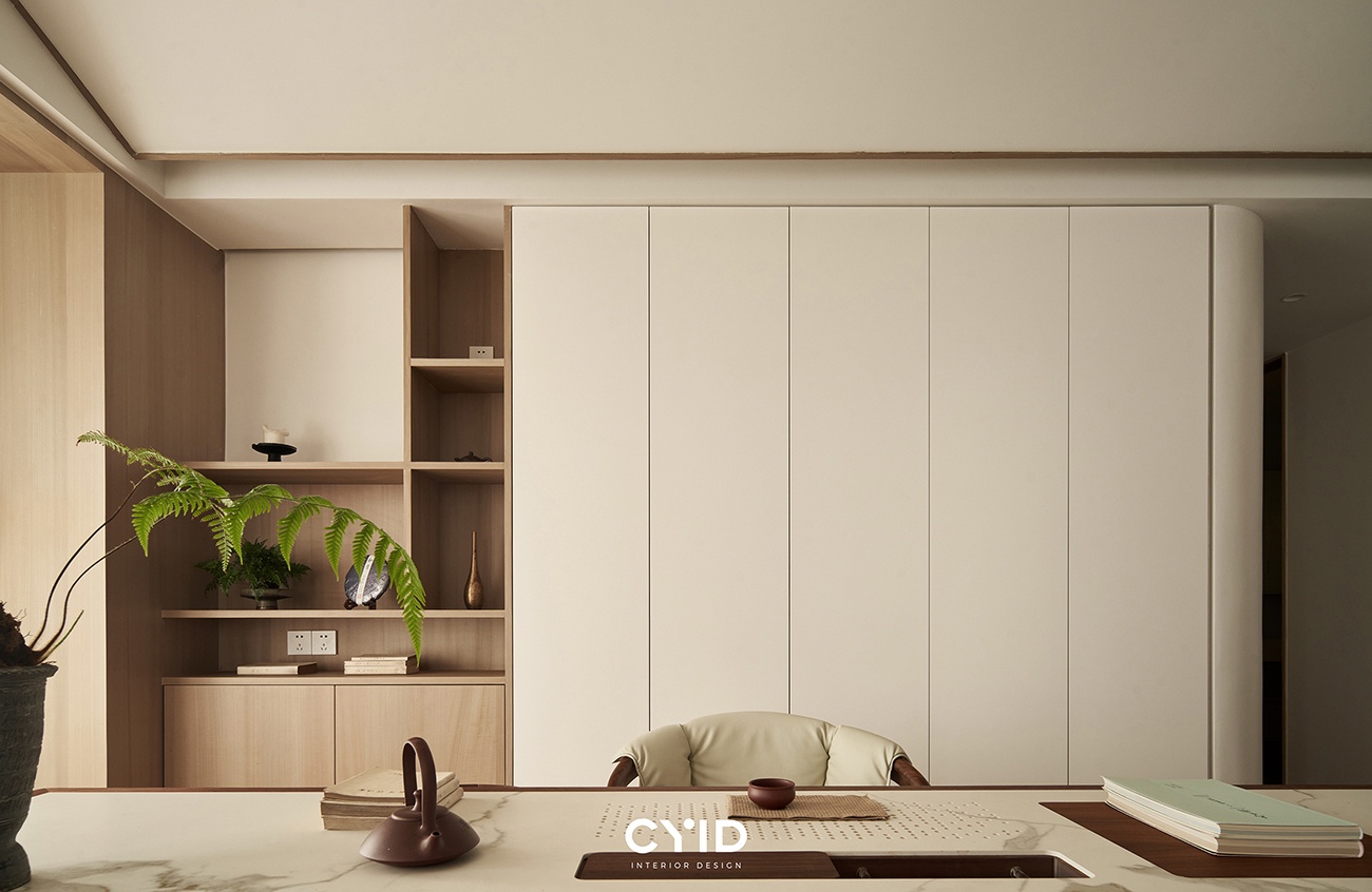 木色悦己,静若安澜,满载书香气丨中国杭州丨辰佑设计-12